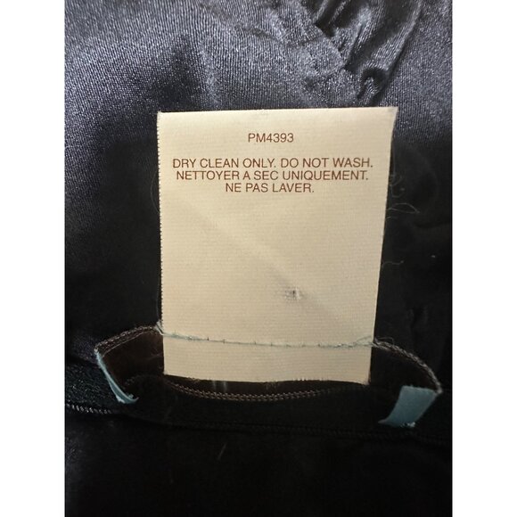 Pretty Little Thing Black Hammered Trim Deep Plunge Cut Out Bathing Suit New 8 - Picture 7 of 8